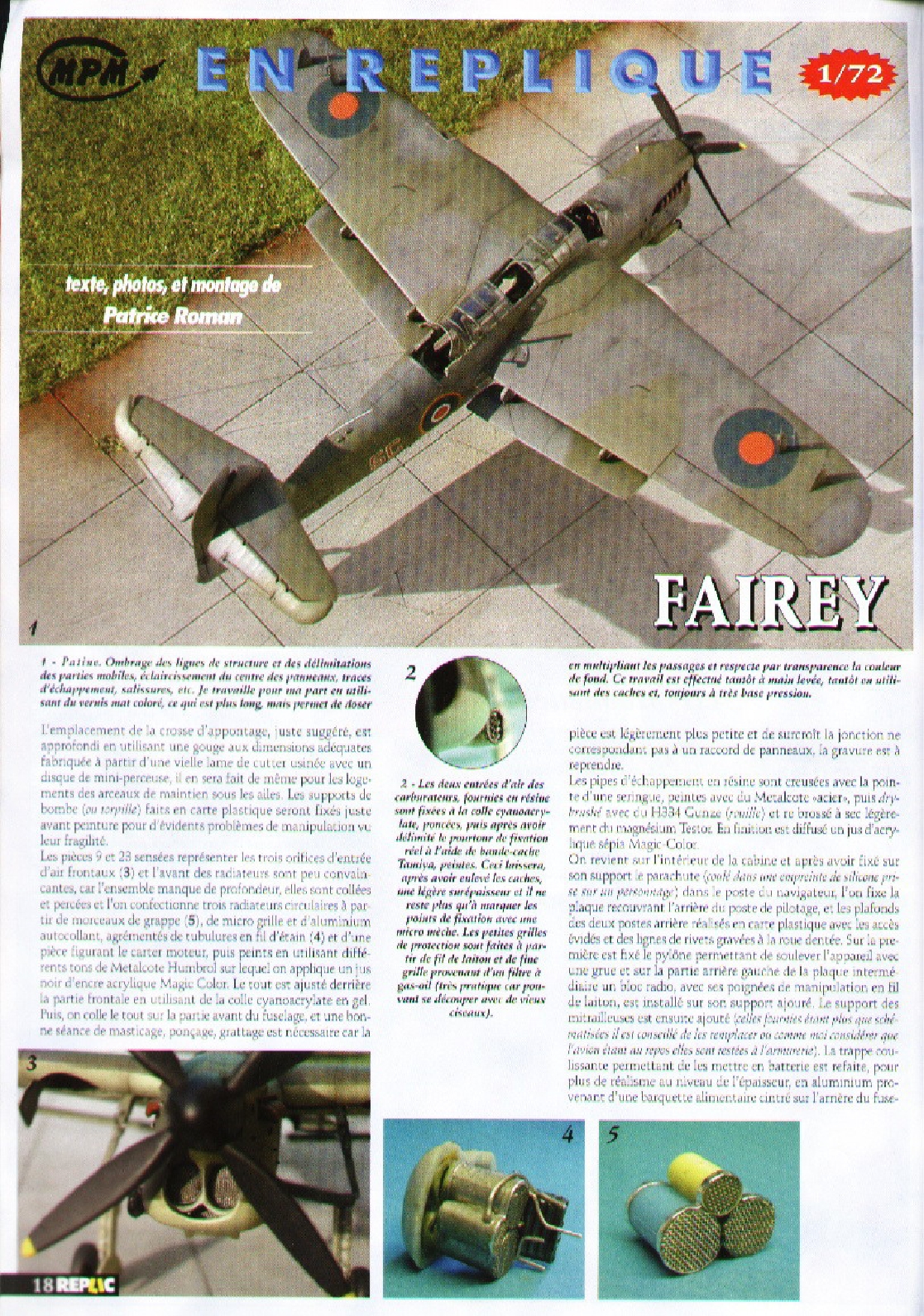 Replic 151 - E-3C Hawkeye, P-40 F, Barracuda, DFS 230